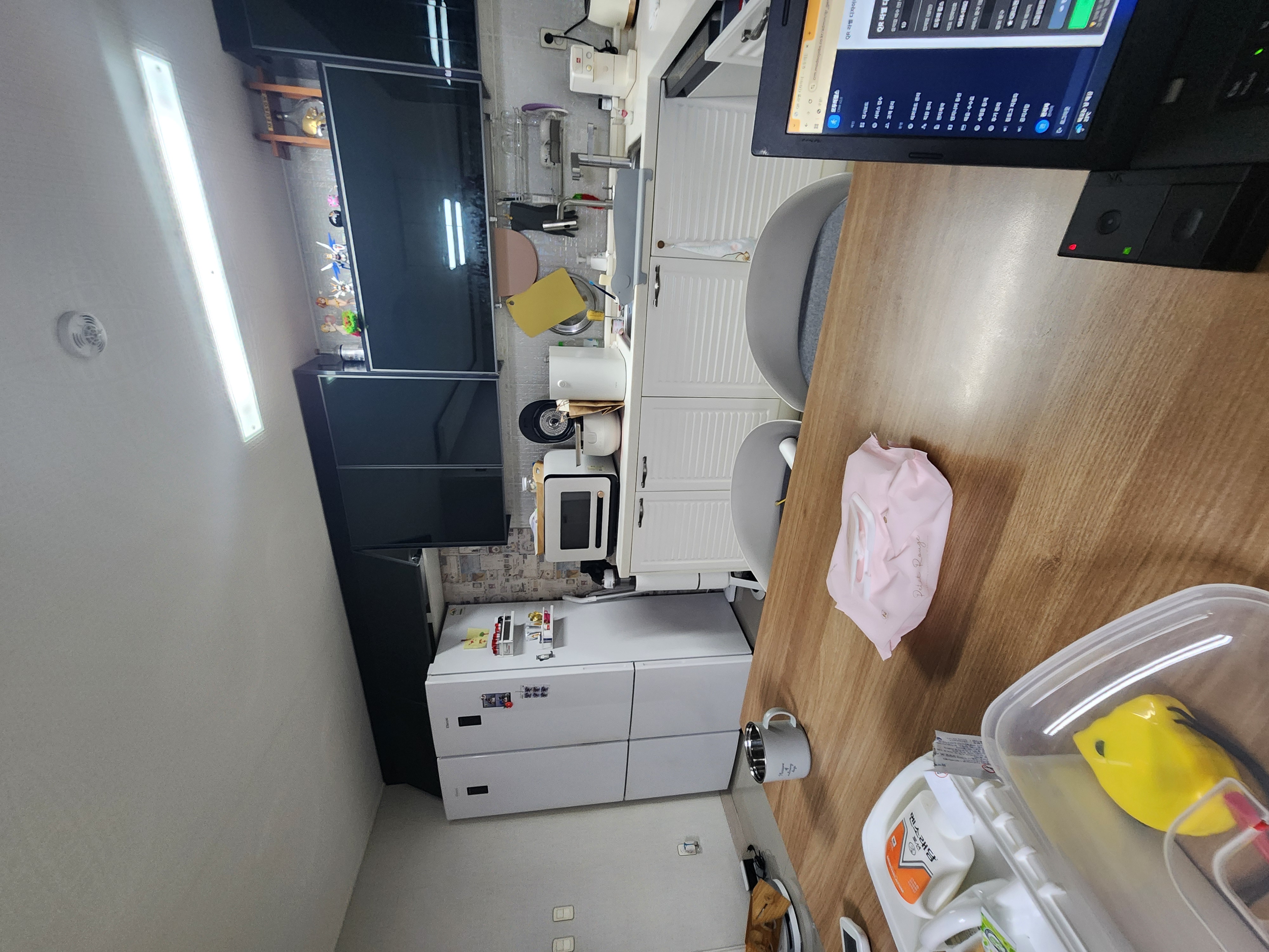 에어컨 청소 작업