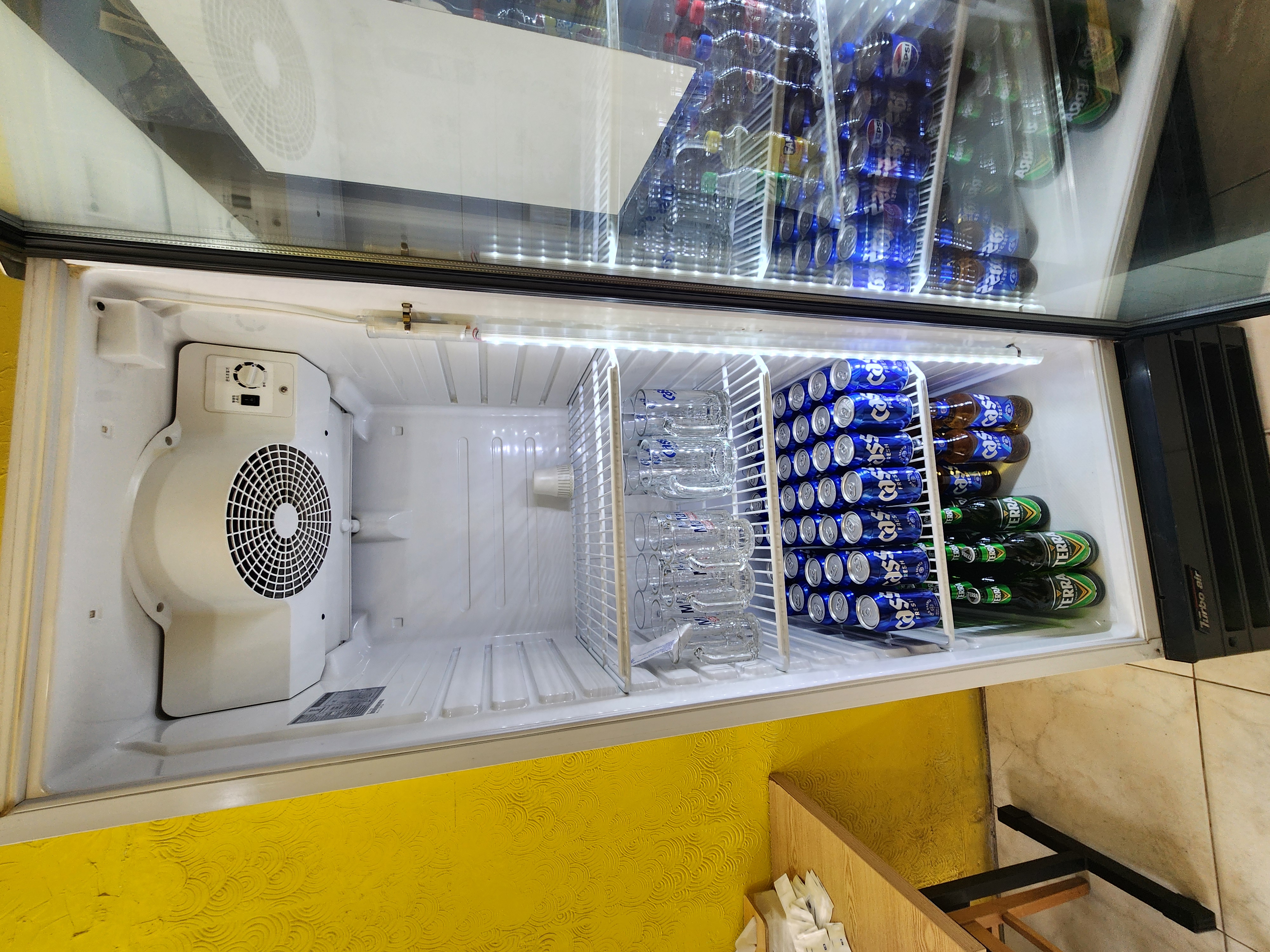 업소용 냉장고 작업