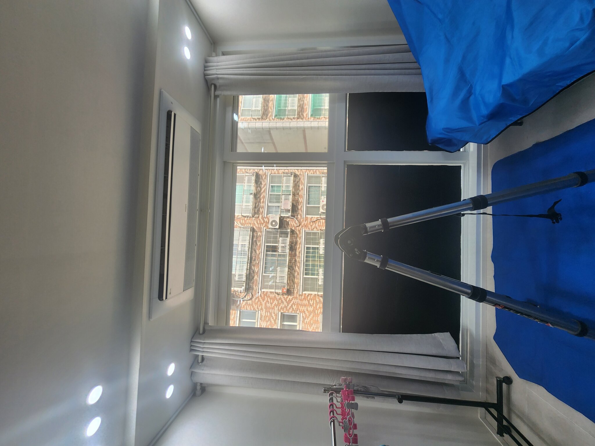 에어컨 청소 작업