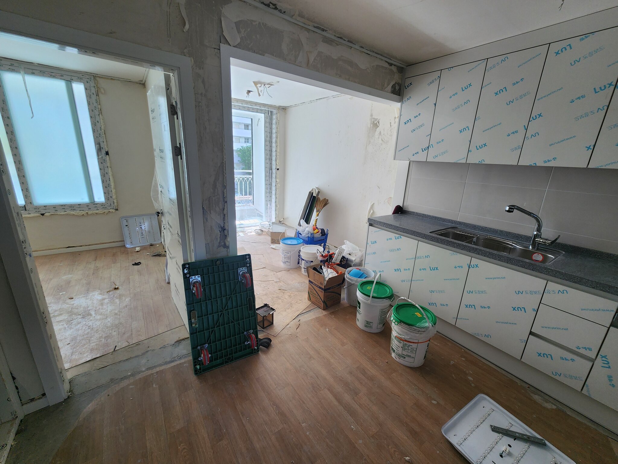 탄성코트/페인트 시공 작업