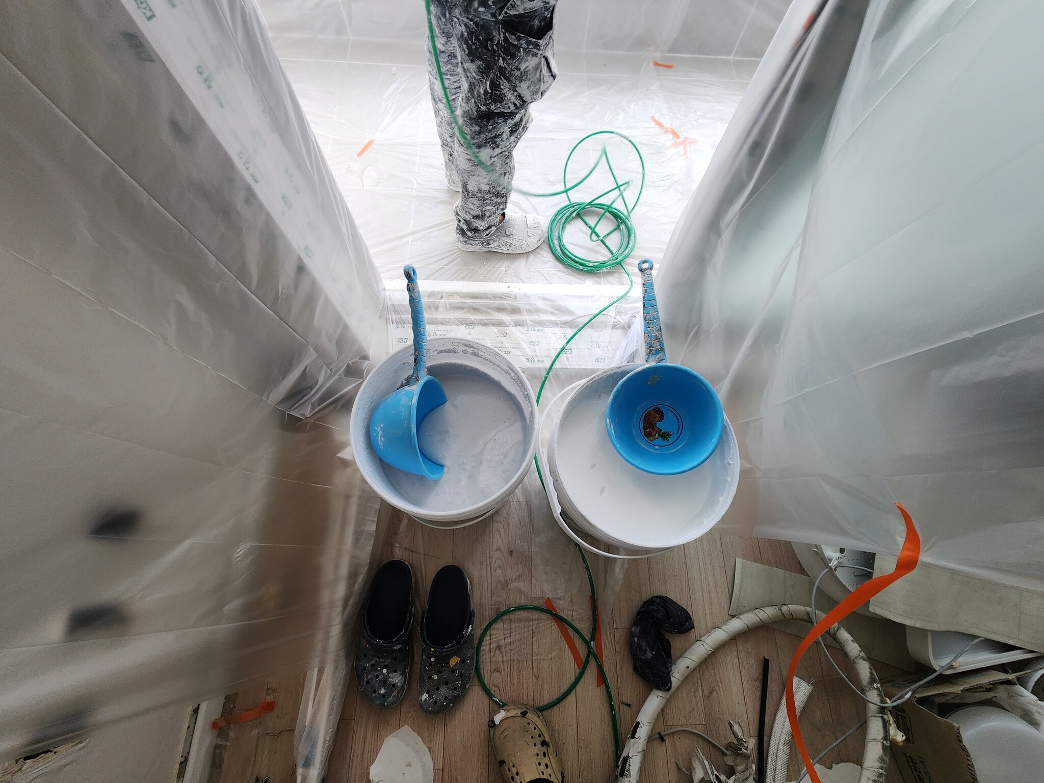 탄성코트/페인트 시공 작업