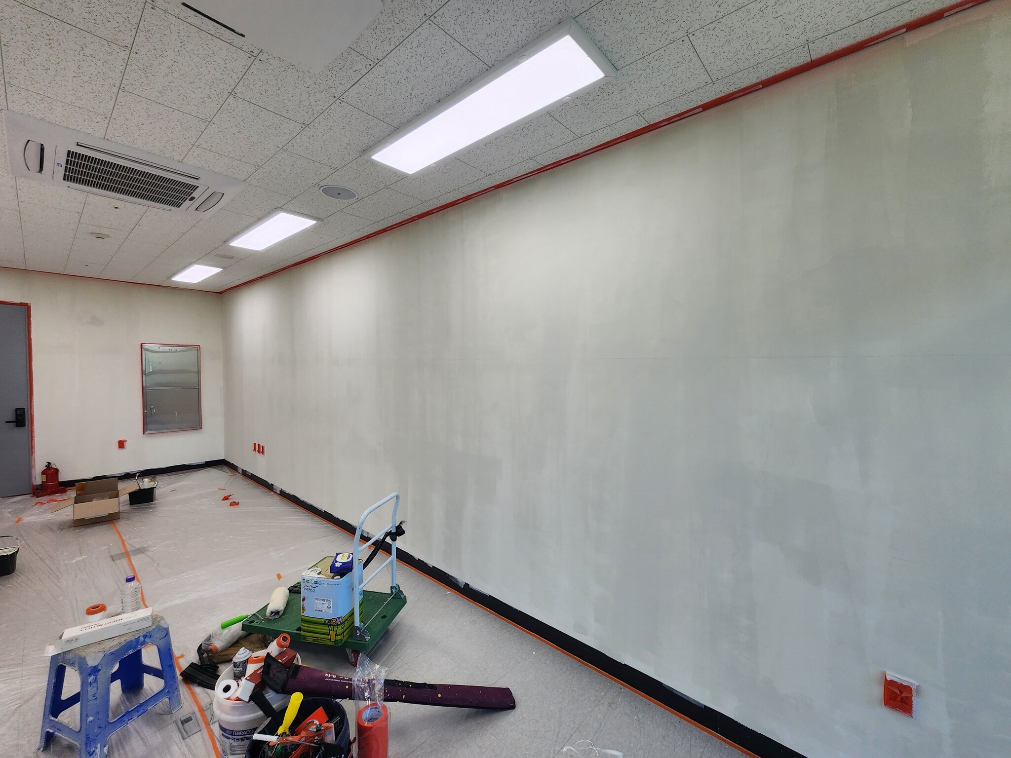 탄성코트/페인트 시공 작업