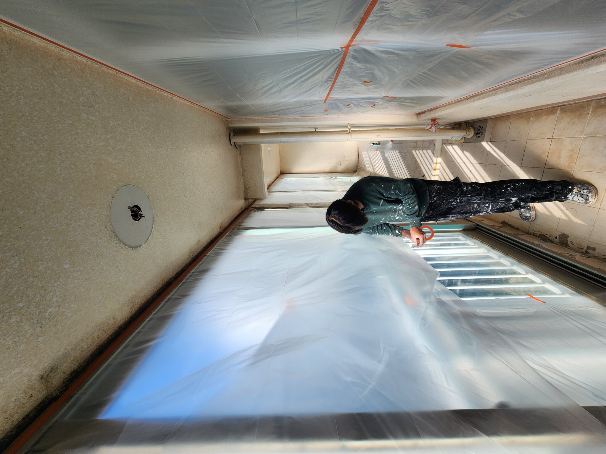 탄성코트/페인트 시공 작업