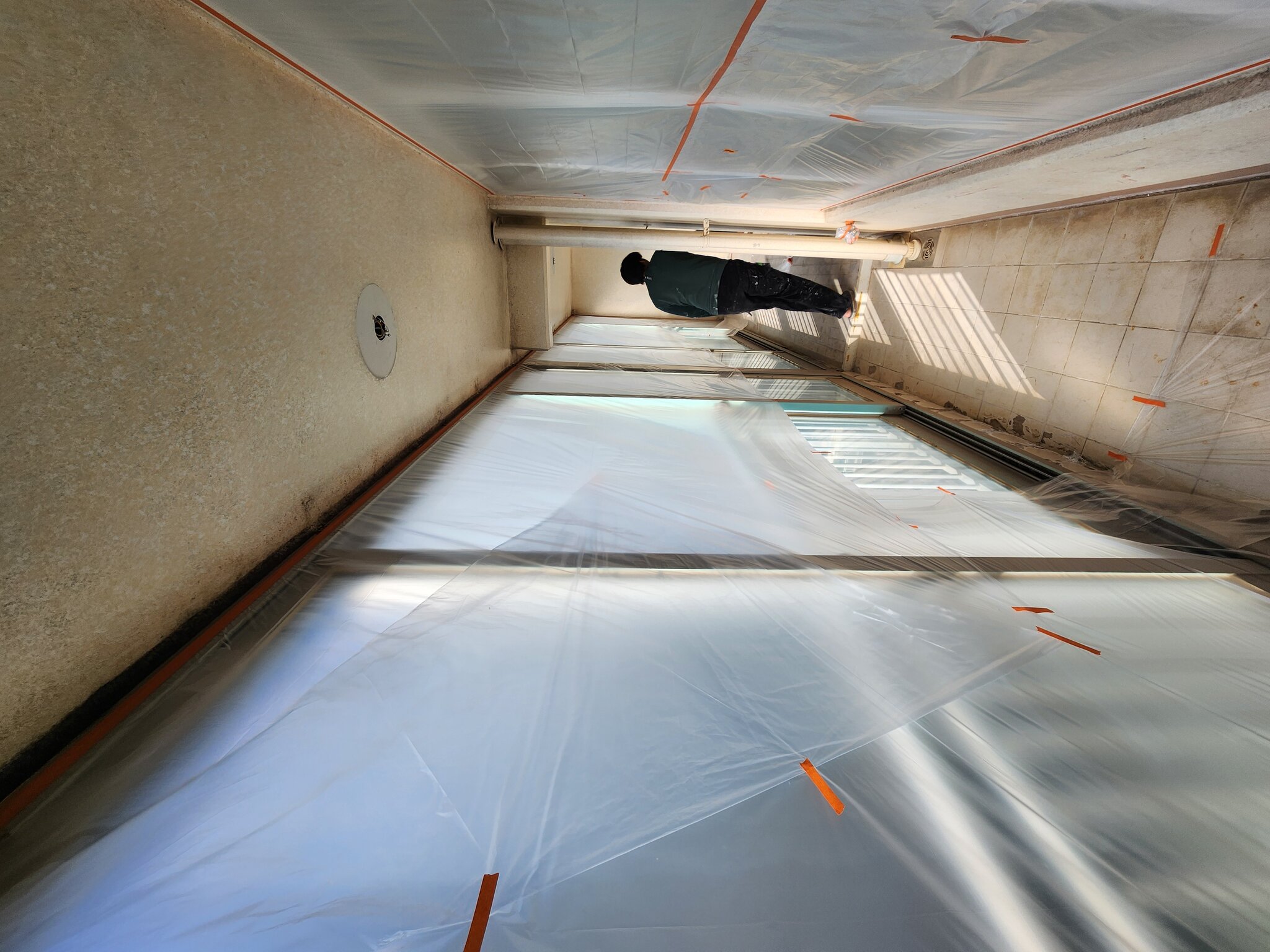 탄성코트/페인트 시공 작업