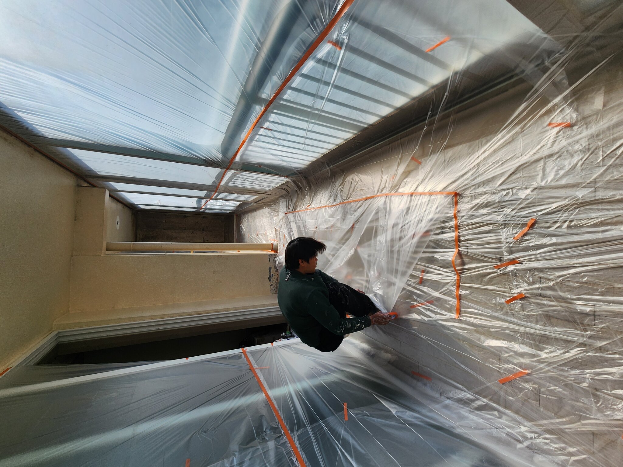 탄성코트/페인트 시공 작업