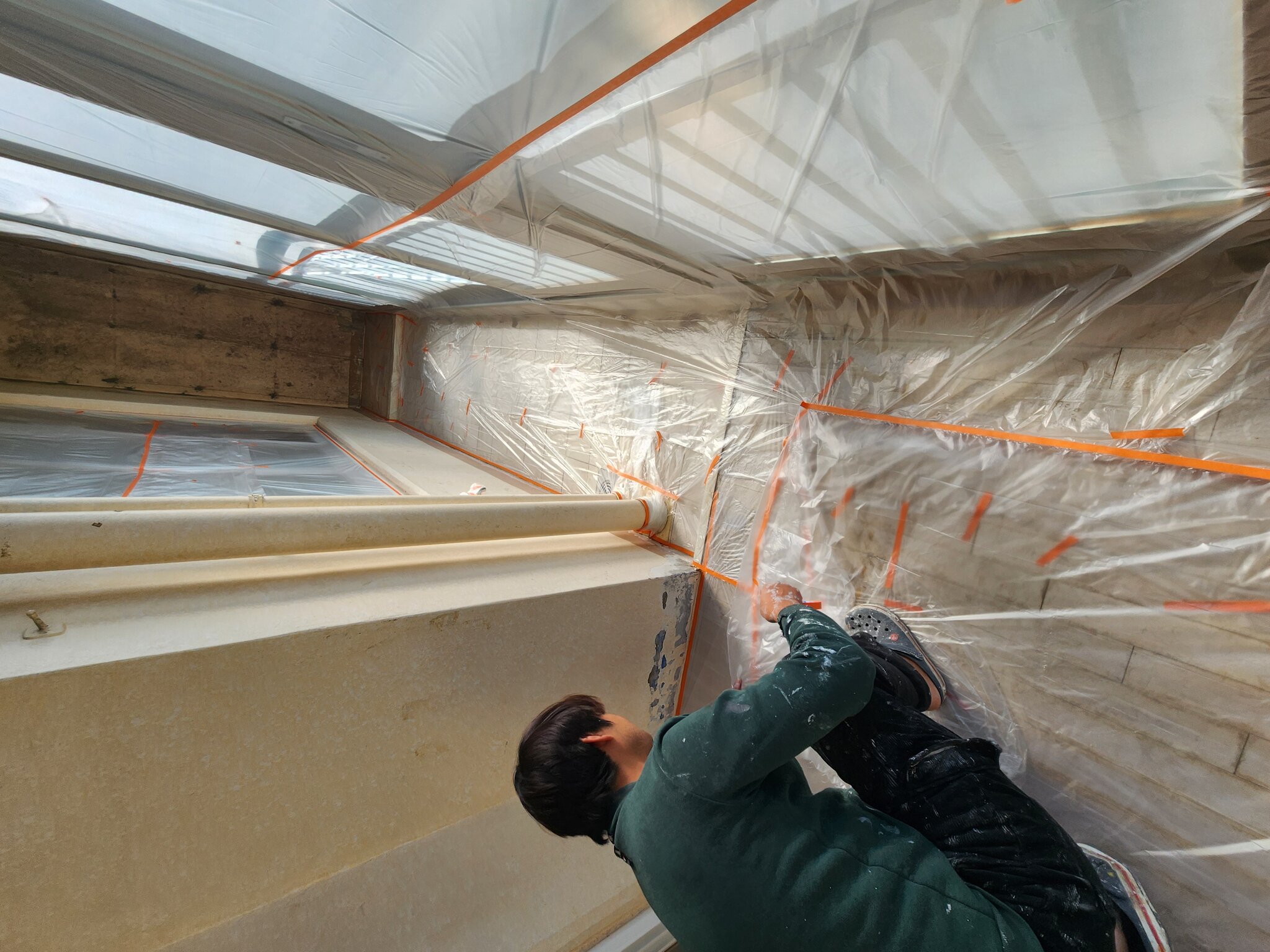 탄성코트/페인트 시공 작업