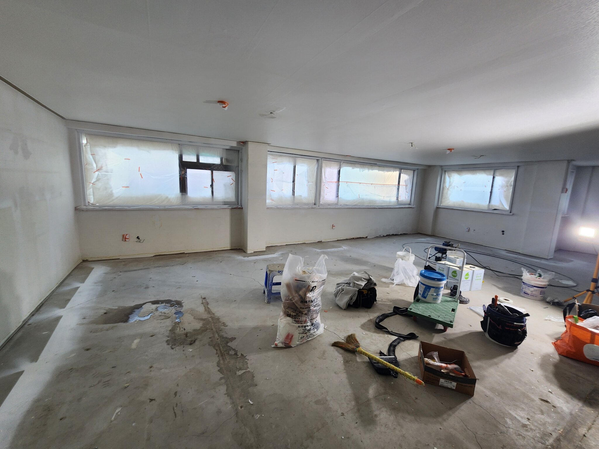 탄성코트/페인트 시공 작업