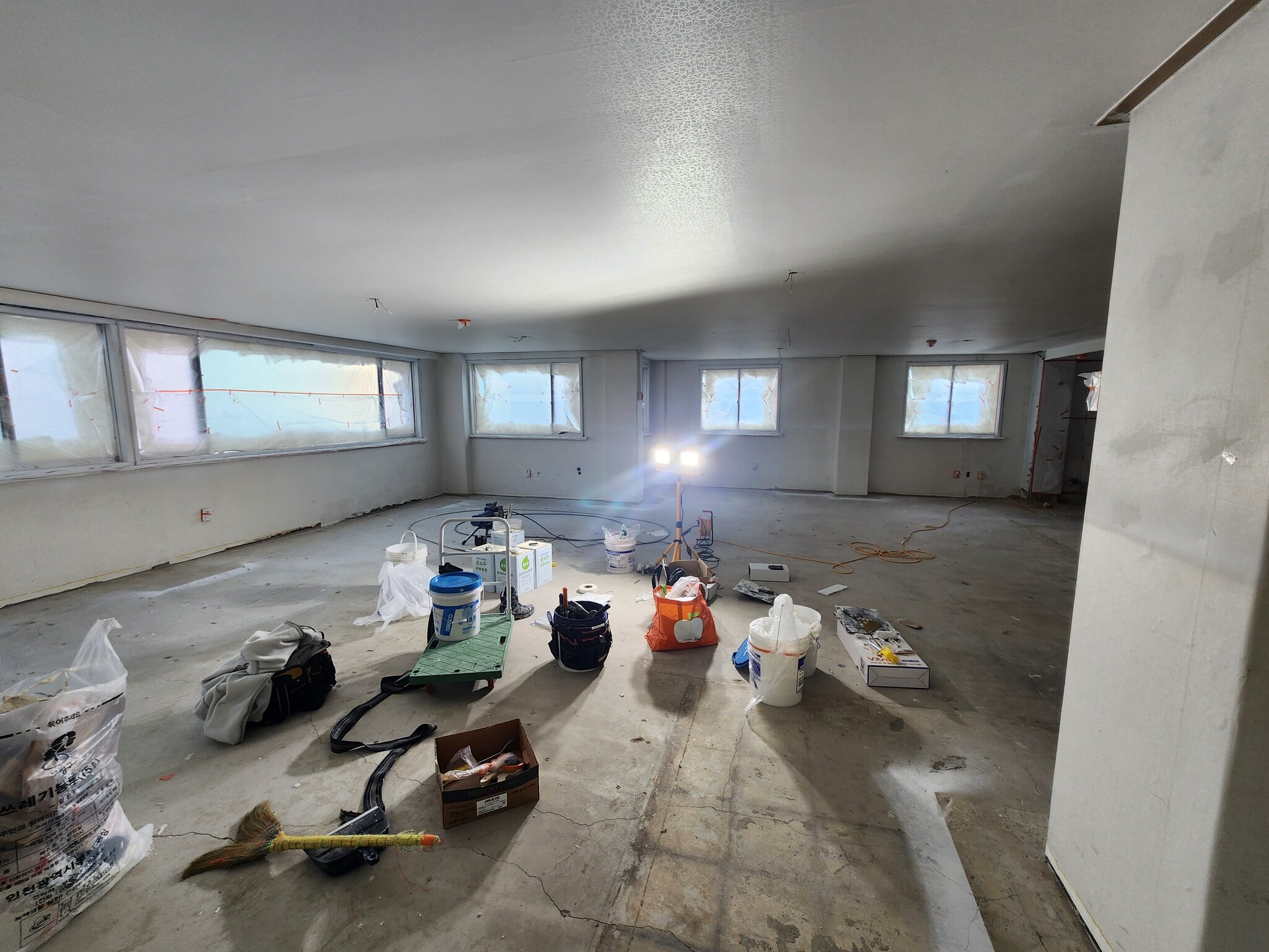 탄성코트/페인트 시공 작업