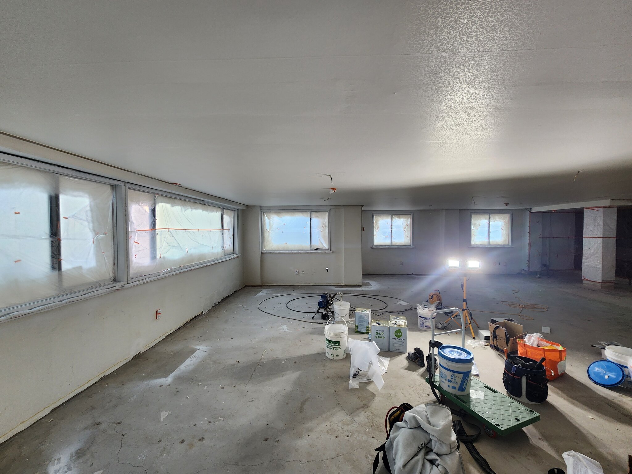 탄성코트/페인트 시공 작업