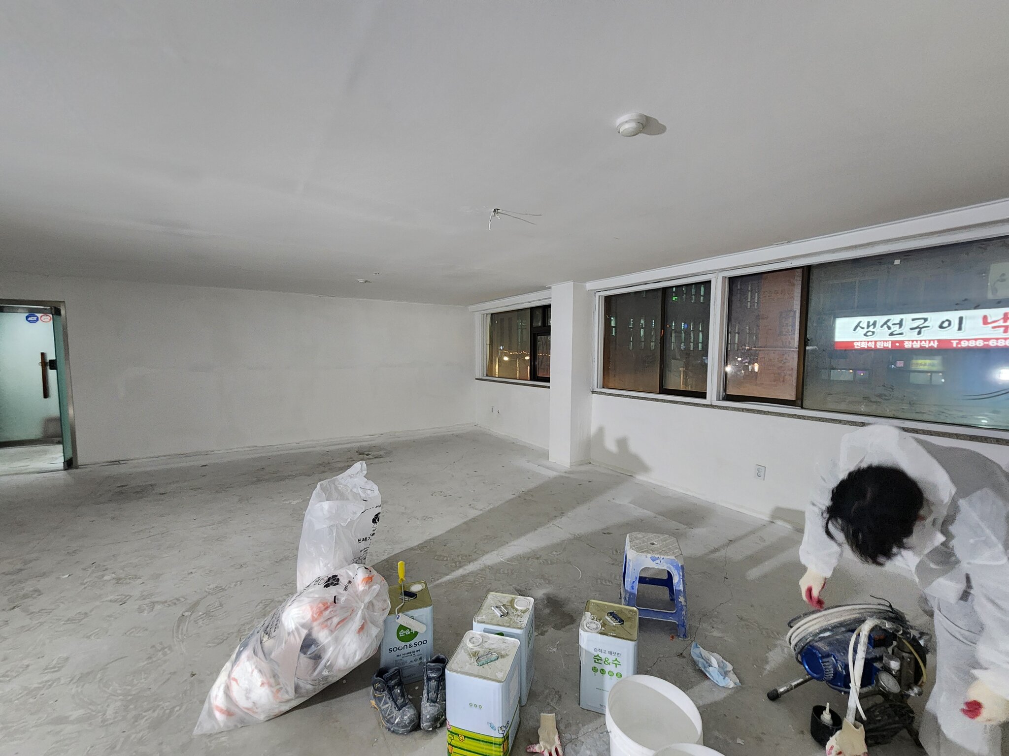 탄성코트/페인트 시공 작업